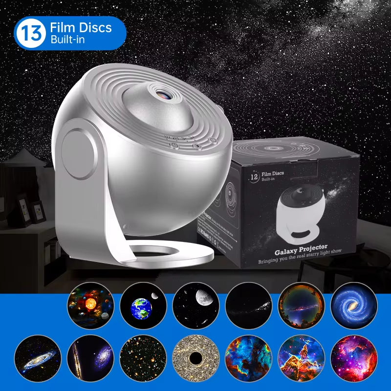 Night Light Galaxy Projector Lamp