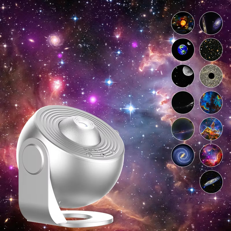 Night Light Galaxy Projector Lamp