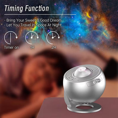 Night Light Galaxy Projector Lamp